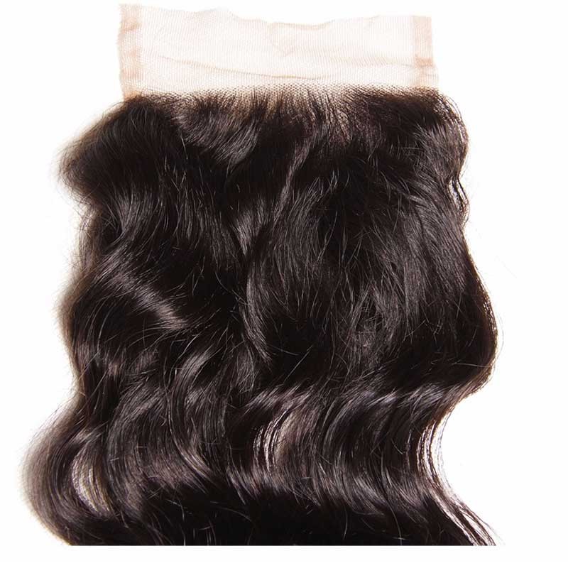 Natural Wave Idolra Virgin Hair Lace Closure Free Part 10in-20in 4x4 Closure Free Shipping